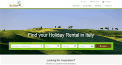 Desktop Screenshot of italicarentals.com
